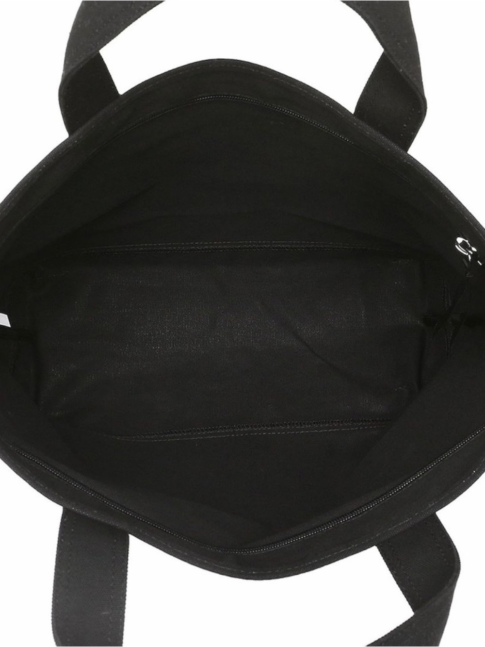 Marc Jacobs Black Tote with Pink Logo Print - Picture 3 of 5